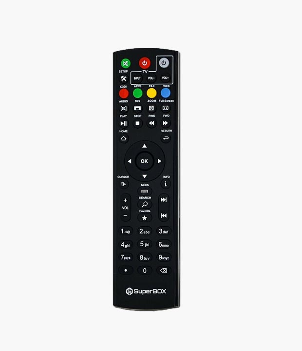 SuperBox Universal Infrared Remote (Without Voice)